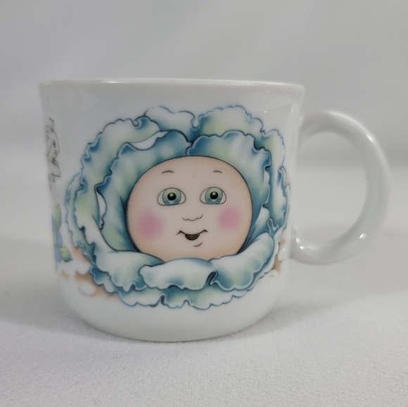 Vtg Royal Worcester Cabbage Patch Kids 3 Piece Porcelain Set - Plate Bowl Cup - Picture 10 of 16